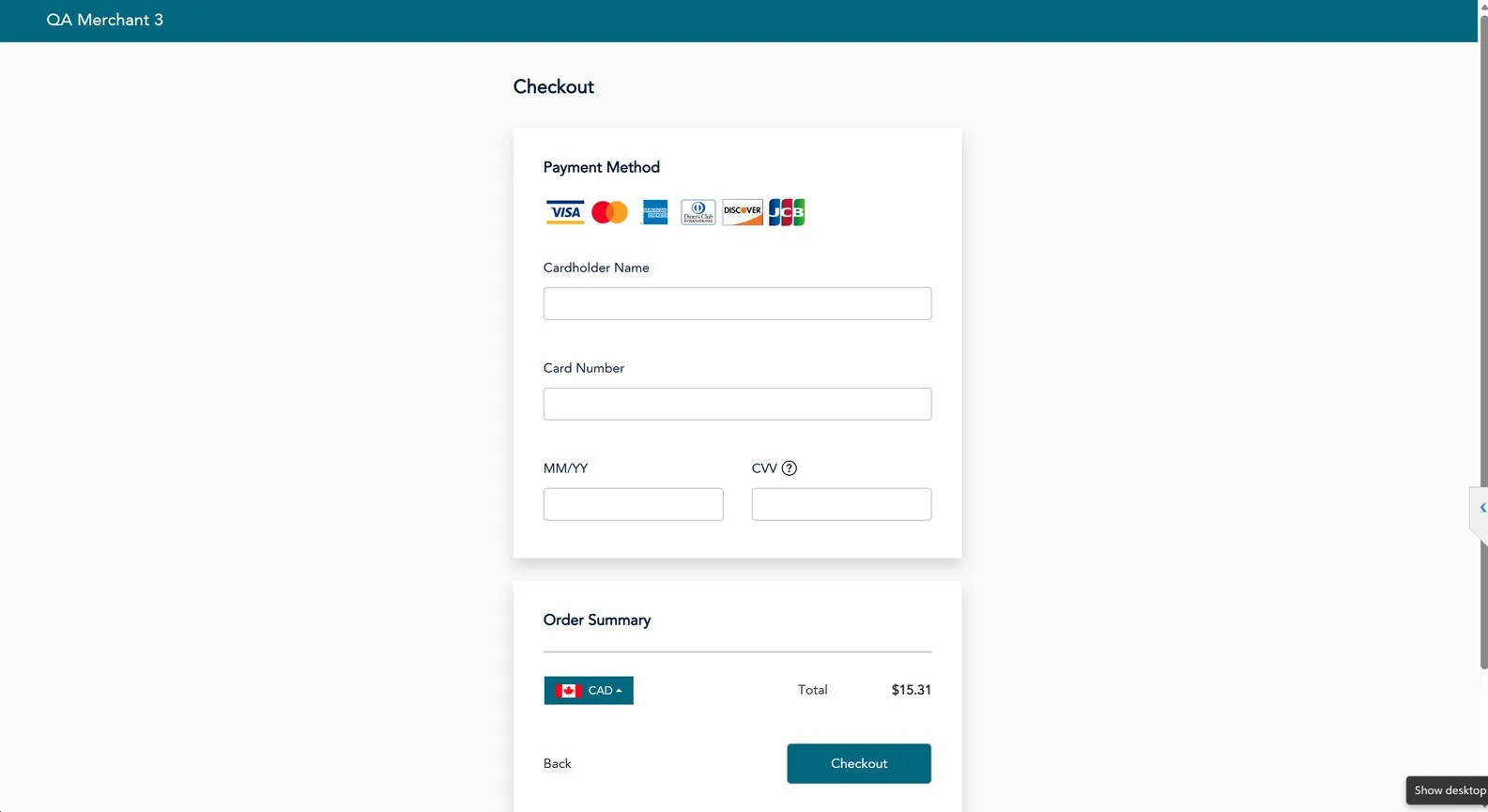 Secure Moneris payment processing for WinRest Order with Visa, MasterCard, Amex, Discover, and JCB